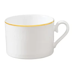 Tasse à thé Château Septfontaines 20 cl, Blanc-or