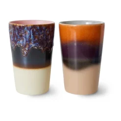 Tasse à thé 70's 2 Pièces, Dusk