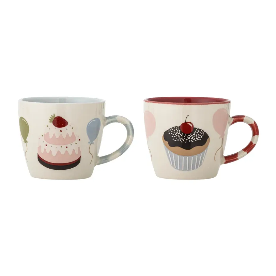 Tasse Darby 20 cl Lot de 2, Rouge