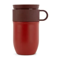 Tasse de voiture thermos Ted 32 cm, Bordeaux