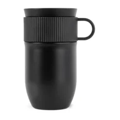 Tasse de voiture thermos Ted 32 cm, Noir
