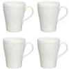 Tasse Dots 35cl Lot de 4, Blanc cassé