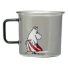 Tasse en verre Moominmamma 35 cl, Gris