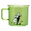 Tasse en verre Snufkin 35 cl, Vert
