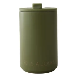 Tasse isotherme Design Letters, Forest green