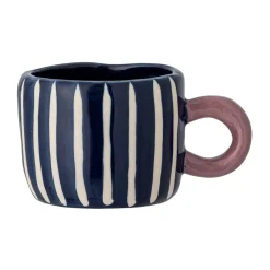 Tasse Nini 11,5 cl, Bleu-rayé