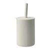 Tasse Vega avec paille en silicone, Vanille