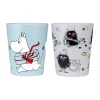 Tasses à emporter Mumin Picknick 20 cl, Lot de 2, Bleu-gris