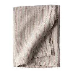 Tell Me More nappe en lin 145x270 cm, Rayure de noisette
