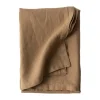 Tell Me More nappe en lin 145x270 cm, Noisette