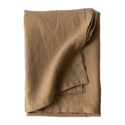 Tell Me More nappe en lin 145x270 cm, Noisette