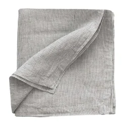 Tell Me More nappe en lin 145x145 cm, Pinstripe