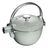 Théière ronde Staub 1,15 L, Gris