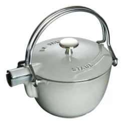 Théière ronde Staub 1,15 L, Gris