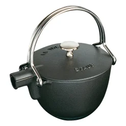 Théière ronde Staub 1,15 L, Noir