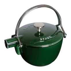 Théière Staub fonte ronde 1,15 L, Basilic vert
