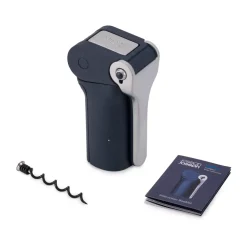 Tire-bouchon à levier compact Barwise 12,6 cm, Bleu