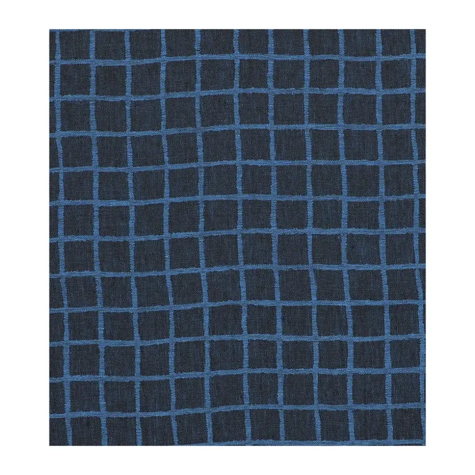 Tissu à carreaux, Blue-black