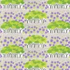 Tissu Allé, Vert-violet