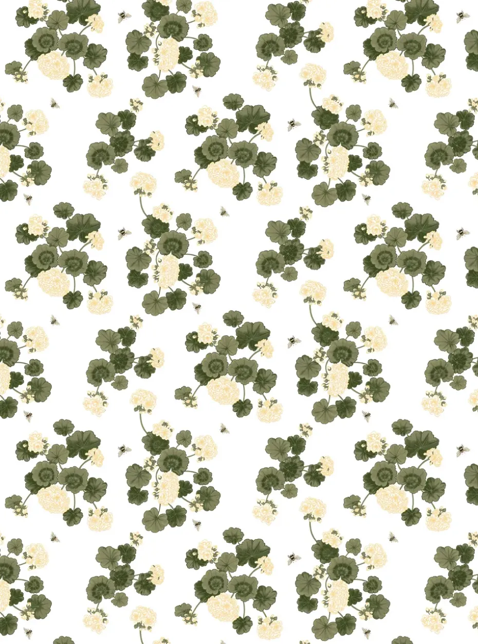 Tissu Astrid, Jaune-vert