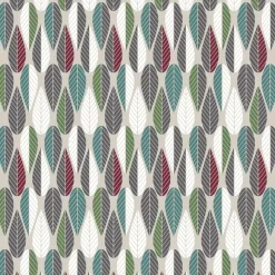 Tissu Blader, bordeaux-vert-gris