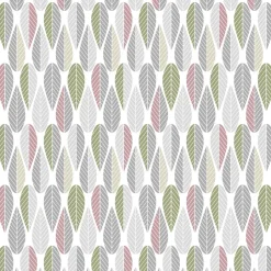 Tissu Blader, rose-gris-vert
