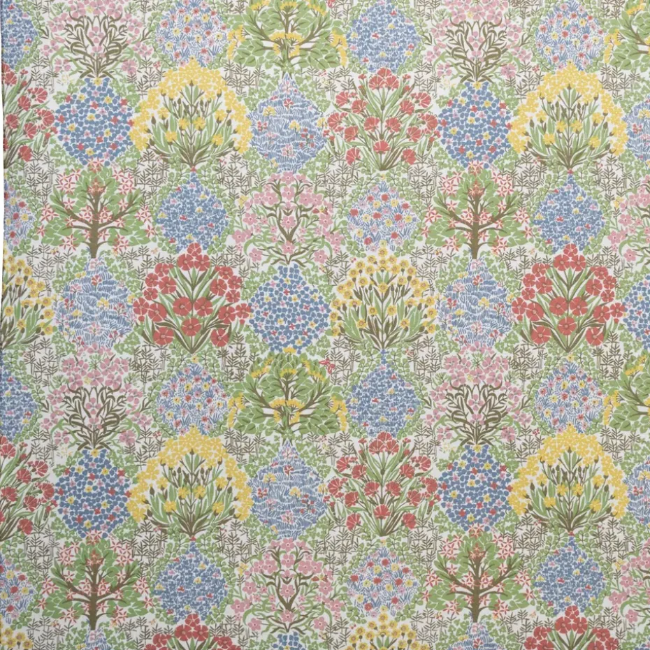 Tissu Botanic Garden, Multi-Bleu