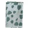 Tissu Bouquet, Vert-off white