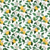 Tissu Citronlycka, blanc