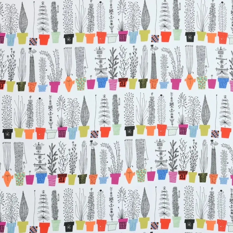 Tissu Italiensk blomsterhylla, multicolore