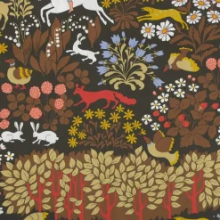 Tissu Jakten, marron