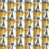 Tissu Kitty, Jaune