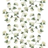 Tissu Kungsfiskaren, Blanc