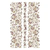 Tissu Leksand Bård, Rouge;Beige