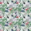 Tissu marron Mimers, Multi