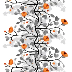 Tissu Ofelia, orange