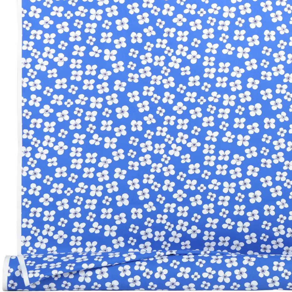 Toile cirée Belle Amie bleue, bleu-blanc