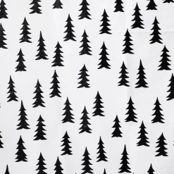 Toile cirée Gran, noir - blanc