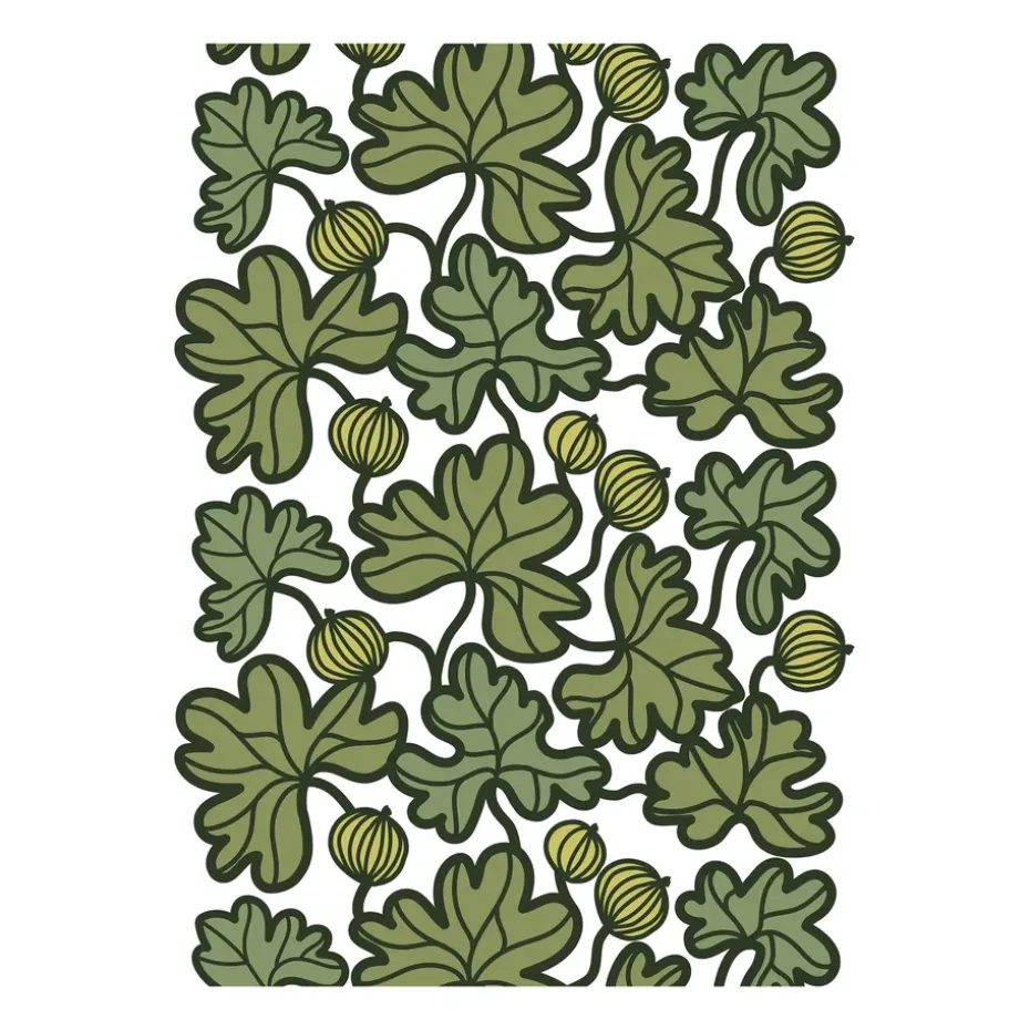 Toile cirée Krusbär, Vert