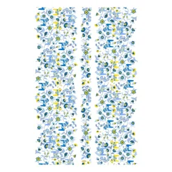 Toile cirée Leksand Bård, Bleu-jaune