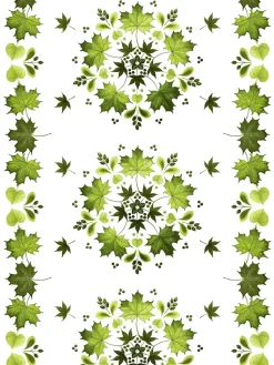 Toile cirée Lövkrans, Vert