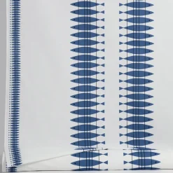 Toile cirée Sill au mètre, Bleu