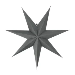 Étoile de l'avent bleu gris, 60 cm