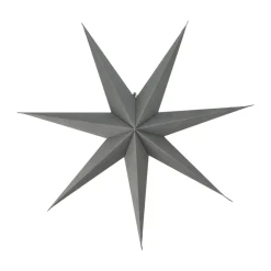 Étoile de l'avent bleu gris, 80 cm