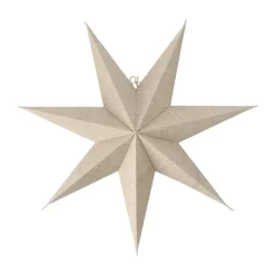 Étoile de l'avent nature Bare, 45 cm