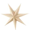 Étoile de l'avent nature Bare, 60 cm