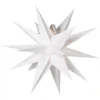 Étoile de L'Avent Sputnik Ø60 cm, blanc