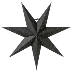 Étoile de Noël Aino noir, 60 cm