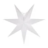 Étoile de Noël Greta blanc, 44 cm