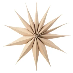 Étoile de Noël Venok 40 cm, beige